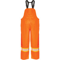 R805 Hurricane Bib Pants, Small, High Visibility Orange Sidevic Inc.