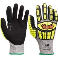 Gants r&eacute;sistant aux coupures et chocs, Petit, Paume en Synth&eacute;tique, Poignet Poignet en tricot Sidevic Inc.