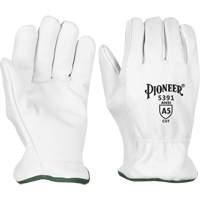 Gants pour conducteurs r&eacute;sistant aux coupures, Petit, Paume en Cuir fleur de ch&egrave;vre Sidevic Inc.