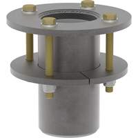 Socle de montage en acier inoxydable sur pont pour espace clos DBI-SALA Sidevic Inc.
