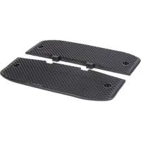 Embouts d'extr&eacute;mit&eacute;s pour bosse de d&eacute;c&eacute;l&eacute;ration, Caoutchouc, 3' lo x 20" la x 2" h Sidevic Inc.