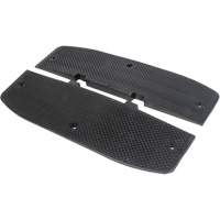 Embouts d'extr&eacute;mit&eacute;s pour bosse de d&eacute;c&eacute;l&eacute;ration, Caoutchouc, 2' lo x 16" la x 1-1/4" h Sidevic Inc.
