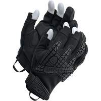 X-Site&reg; Impact Trigger Finger Gloves, Suede Palm, Size X-Small Sidevic Inc.