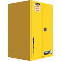 Utili-Guard+ Flammable Safety Cabinet, 45 gal., 2 Door, 43" W x 65" H x 22" D Sidevic Inc.