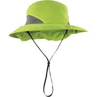 Chapeau de garde forestier 8934 Chill-Its avec prot&egrave;ge-nuque, petit/moyen, Lime haute visibilit&eacute; Sidevic Inc.