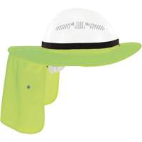 Visi&egrave;re universelle avec protection de la nuque pour casque de s&eacute;curit&eacute; Chill-Its 6661, Lime haute visibilit&eacute; Sidevic Inc.