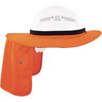 Visi&egrave;re universelle avec protection de la nuque pour casque de s&eacute;curit&eacute; Chill-Its 6661, Orange haute visibilit&eacute; Sidevic Inc.