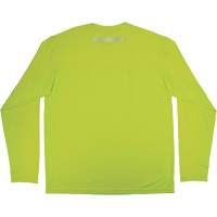 Chemise de refroidissement &agrave; manches longues avec protection solaire et UV Chill-Its 6689, Jaune lime haute visibilit&eacute;, Petit Sidevic Inc.