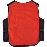 Veste de refroidissement &agrave; changement de phase l&eacute;g&egrave;re avec sachets de recharge Chill-Its 6260, Petit/Moyen, Orange Sidevic Inc.