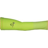 Max Cut Resistant Sleeves - Small, TenActiv, 12", ASTM ANSI Level A9, High Visibility Lime Sidevic Inc.