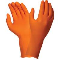 Gants jetables TOUCHNTUFF 93-800, 6,5/7, Latex/N&eacute;opr&egrave;ne/Nitrile, 23,6-mils, Sans poudre, Orange Sidevic Inc.