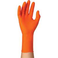 Gants jetables TOUCHNTUFF 93-800, 6,5/7, Latex/N&eacute;opr&egrave;ne/Nitrile, 23,6-mils, Sans poudre, Orange Sidevic Inc.