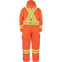 High-Visibility Lined Canvas Overalls, Small, High Visibility Orange Sidevic Inc.