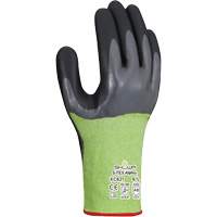 S-TEX Alpha XC821 Cut-Resistant Gloves, Size 6/Small, 18 Gauge, Nitrile Coated, Polyester/Nylon/Polyurethane/HPPE/Tungsten Shell, ASTM ANSI Level A6/EN 388 Level F Sidevic Inc.