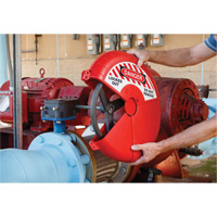 Collapsible Gate Valve Lockout Device, Wheel Type Sidevic Inc.