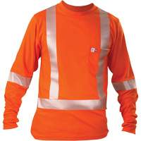 T-shirt &agrave; manches longues, Petit, Orange Sidevic Inc.