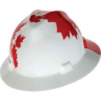 Casque de protection V-Gard &agrave; fentes s&eacute;rie Canadian Freedom, Suspension Rochet, Non ventil&eacute; Sidevic Inc.