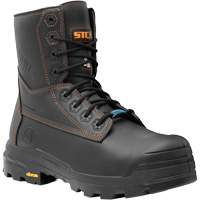 Metpro Flex Work Boots with Metguard, Leather, Size 4, Impermeable Sidevic Inc.
