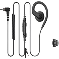 Over-the-Ear Single Pin Earpiece for Curve Two-Way Radio Sidevic Inc.