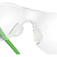 Adapt Lite Grey/Green Safety Glasses, Clear Lens, Anti-Fog/Anti-Scratch, ANSI Z87+/Meets/Exceeds CSA Z94.3 Sidevic Inc.