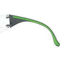 Adapt Lite Grey/Green Safety Glasses, Clear Lens, Anti-Fog/Anti-Scratch, ANSI Z87+/Meets/Exceeds CSA Z94.3 Sidevic Inc.