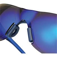 Adapt Lite Safety Glasses, Blue Mirror Lens, Anti-Fog/Anti-Scratch, ANSI Z87+/Meets/Exceeds CSA Z94.3 Sidevic Inc.