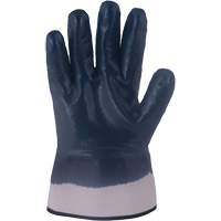 Horizon&reg; Navy Gloves with Pasted Cuffs, Medium, Nitrile Coating, Jersey/Cotton Shell Sidevic Inc.