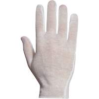 Superior&reg; ML40 Inspection Glove, Poly/Cotton, Hemmed Cuff, One Size Sidevic Inc.