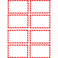 &eacute;tiquettes SIMDUT 800/pqt, Papier, Rouleau, 2-3/4" lo x 4-1/4" la Sidevic Inc.