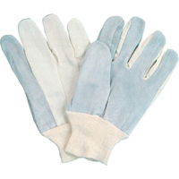 Standard-Duty Full-Index Work Gloves, Large, Split Cowhide Palm Sidevic Inc.