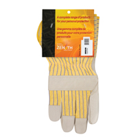 Standard-Duty Dry-Palm Fitters Gloves, Large, Grain Cowhide Palm, Cotton Inner Lining Sidevic Inc.