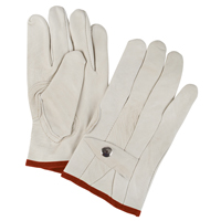 Standard-Duty Ropers Gloves, Small, Grain Cowhide Palm Sidevic Inc.