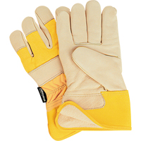 Gants d'ajusteur &agrave; chaleur sup&eacute;rieure de premi&egrave;re qualit&eacute;, Grand, Paume en Cuir fleur de vache, Doublure en Thinsulate Sidevic Inc.