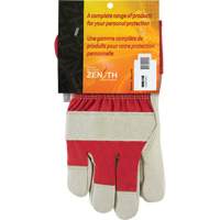 Gants d'ajusteur doubl&eacute;s pour l'hiver &agrave; chaleur sup&eacute;rieure, Grand, Paume en Cuir fleur de porc, Doublure en Thinsulate Sidevic Inc.
