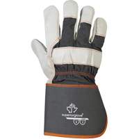 Endura&reg; Fitters Work Gloves, One Size, Grain Cowhide Palm, Cotton Inner Lining Sidevic Inc.