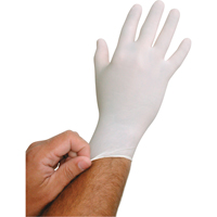 BioTek&reg; Disposable Gloves, Small, Latex, 6-mil, Powdered, White Sidevic Inc.