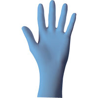 N-Dex&reg; 6005PF Gloves, Medium, Nitrile, 4-mil, Powder-Free, Blue Sidevic Inc.