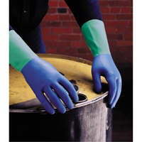 Gants Protector, Taille 6/Petit/6,5, 13" lo, Nitrile/Latex de caoutchouc, Doublure en Ouat&eacute;e, 28 mils Sidevic Inc.