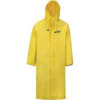 V&ecirc;tements imperm&eacute;ables Hurricane ignifuges et r&eacute;sistants &agrave; l'huile, manteau de 48', 5T-Grand, Jaune Sidevic Inc.