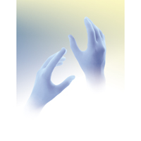 QRP Qualatrile Disposable Gloves, Medium, Nitrile, 5-mil, Powder-Free, Blue Sidevic Inc.