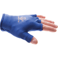 Doublures antichocs pour gants sans doigts, main droite, 6/T-petit, Paume en Synth&eacute;tique, Poignet &agrave; enfiler Sidevic Inc.