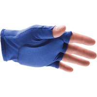 Doublures antichocs pour gants sans doigts, main droite, 6/T-petit, Paume en Synth&eacute;tique, Poignet &agrave; enfiler Sidevic Inc.