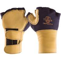Premium Impact & Repetitive Strain Protective Left-Hand Glove, Size X-Small, Grain Leather Palm Sidevic Inc.