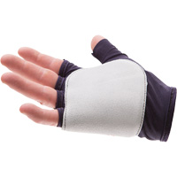 Palm/Side Fingerless Protection Gloves - Right, X-Small, Suede Palm, Slip-On Cuff Sidevic Inc.