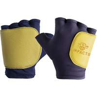 Palm and Side Impact Glove Liner-Right, X-Small, Grain Leather Palm, Slip-On Cuff Sidevic Inc.