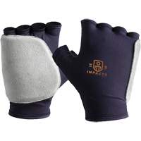 Palm and Side Impact Glove Liner-Right, X-Small, Grain Leather Palm, Slip-On Cuff Sidevic Inc.