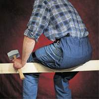 Protecteur de fessier en denim &eacute;pais Sidevic Inc.