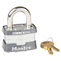 Pin Tumbler Padlock, Keyed Alike, Laminated Steel, 1-3/4" Width Sidevic Inc.