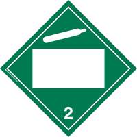 Plaque-&eacute;tiquette TMD gaz non toxique, Plastique Sidevic Inc.