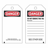 &eacute;tiquettes de s&eacute;curit&eacute; auto-plastifiantes, Polyester, 3" la x 5-3/4" h, Anglais Sidevic Inc.